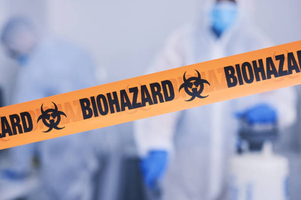Professional Blood Cleanup technician working in Edisto Island, SC